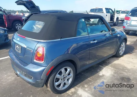 2010 Mini Cooper S z USA, uszkodzony, nr VIN WMWMS3C53ATY51128